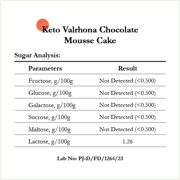Keto Valrhona Chocolate Mousse Cake