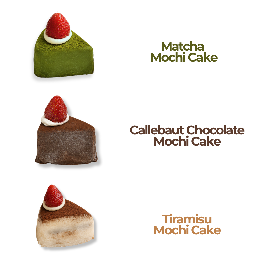 Sugarless Mochi Cake Set
