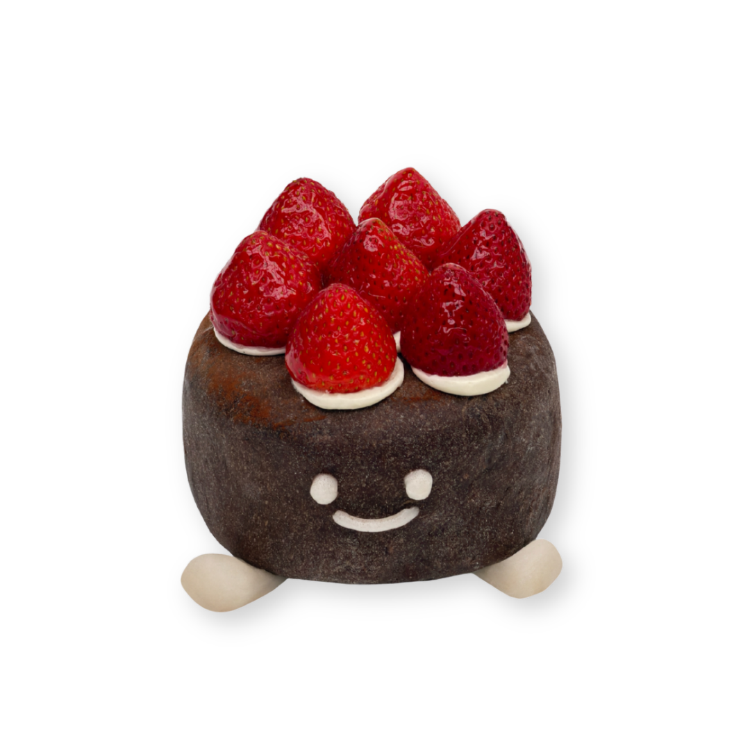 Sugarless Mochi Chocolate Cake