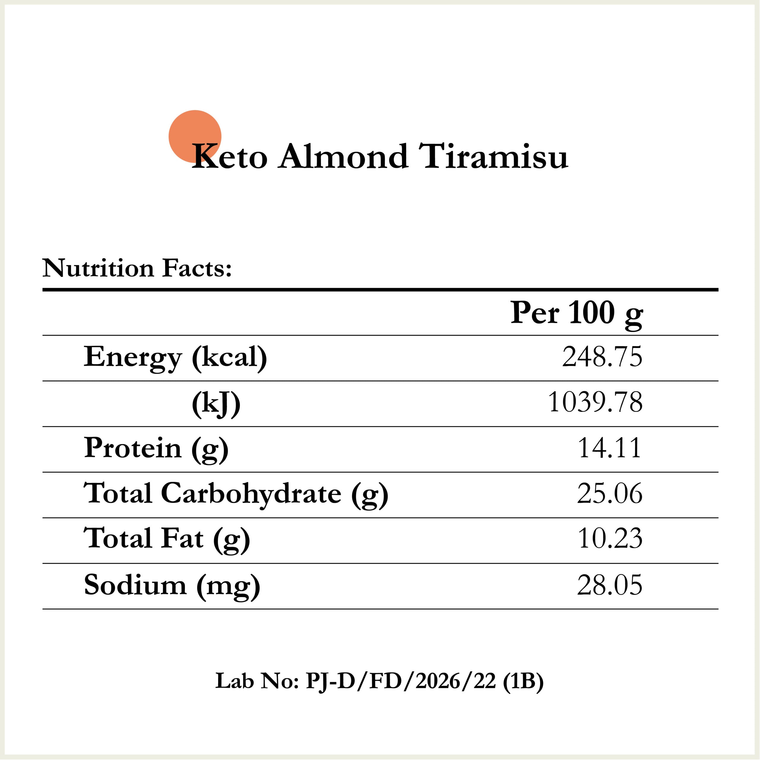 Keto Almond Tiramisu