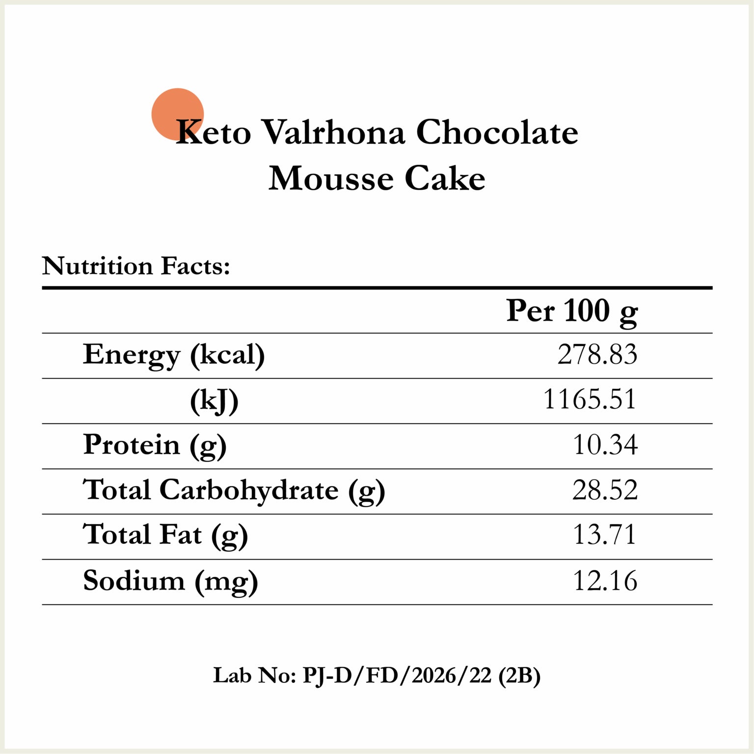 Keto Valrhona Chocolate Mousse Cake
